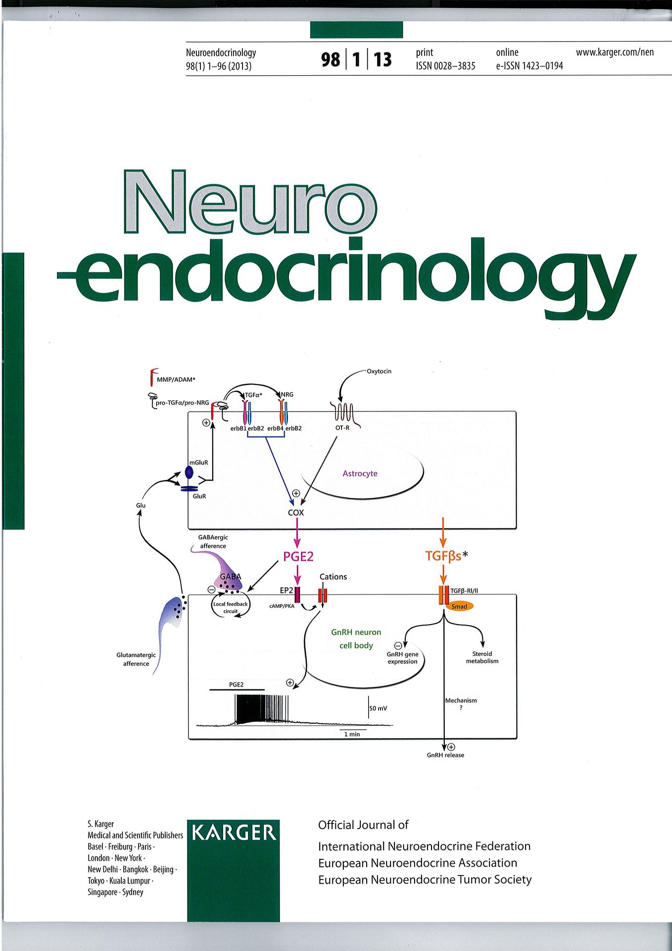 Cover Neuroendocrinology Sharif